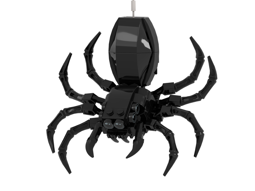 Lego Black Spider (based on set 75950)