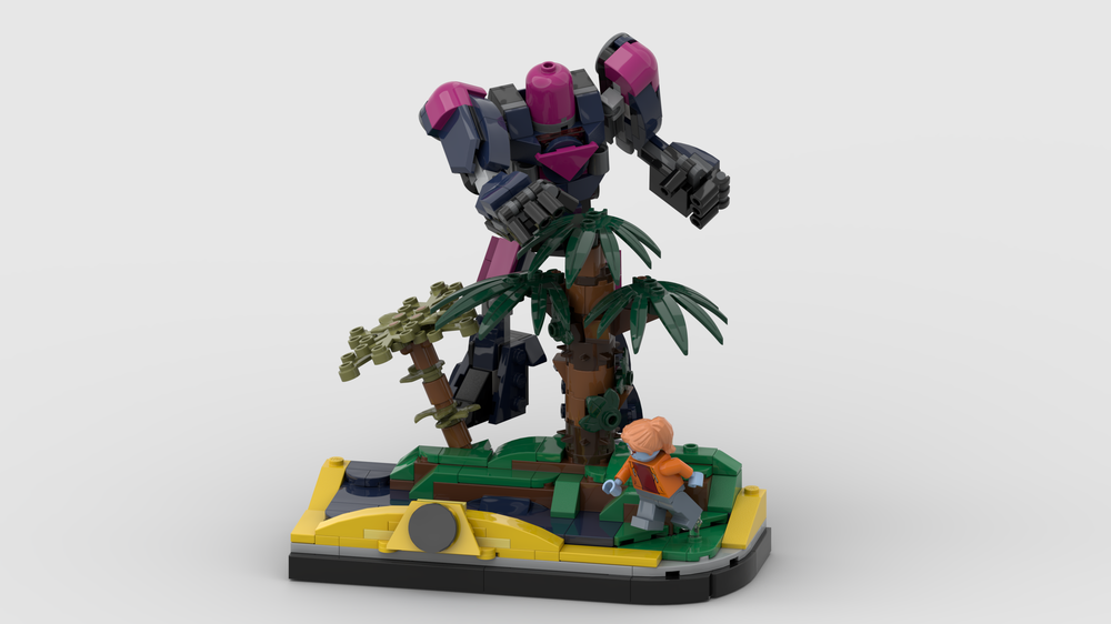 Lego Sentinel Attack scene