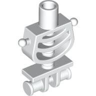 Lego Torso Skeleton [Thin Shoulder Pins] / White