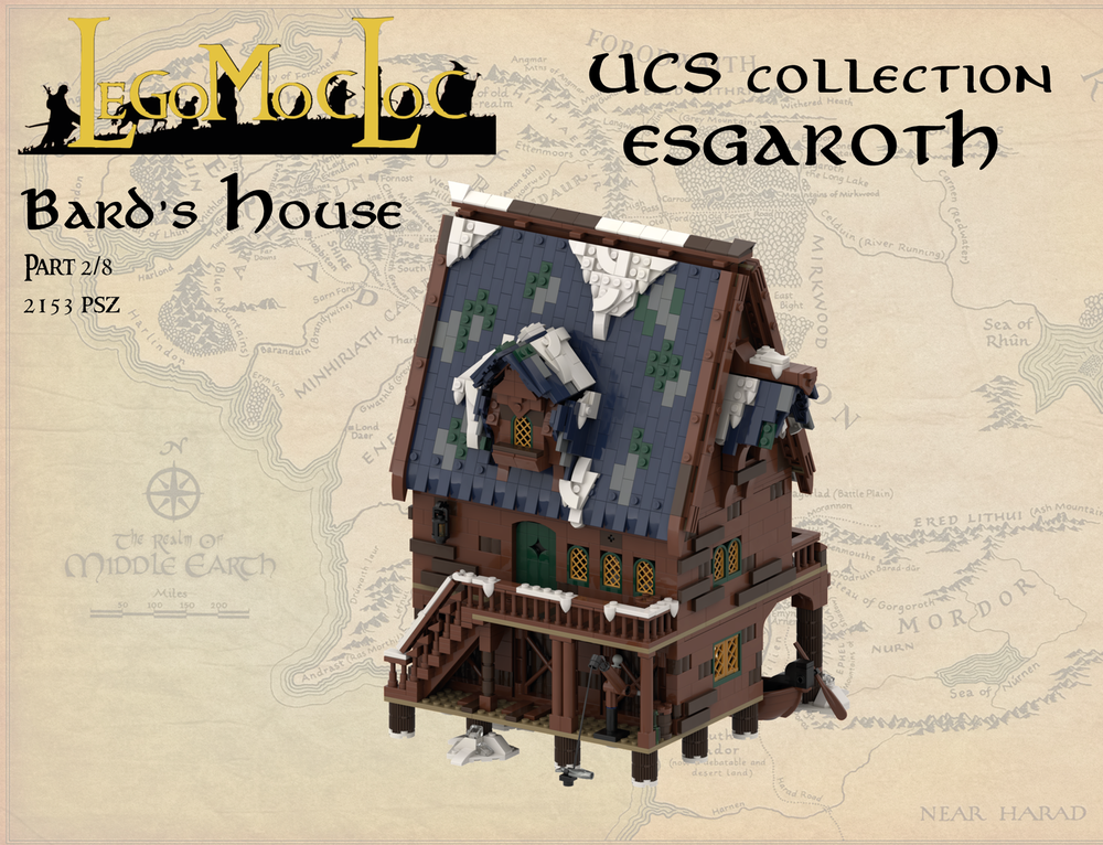 Lego UCS Esgaroth - part 2/8 - Bard's House