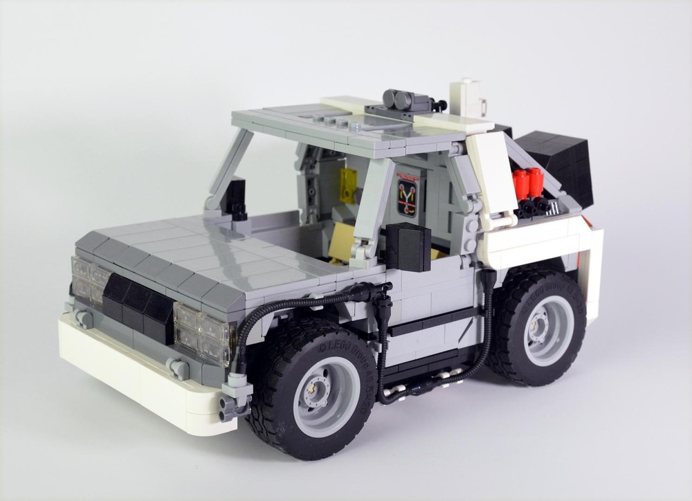 Lego Delorean Back to the Future - BrickHeadz