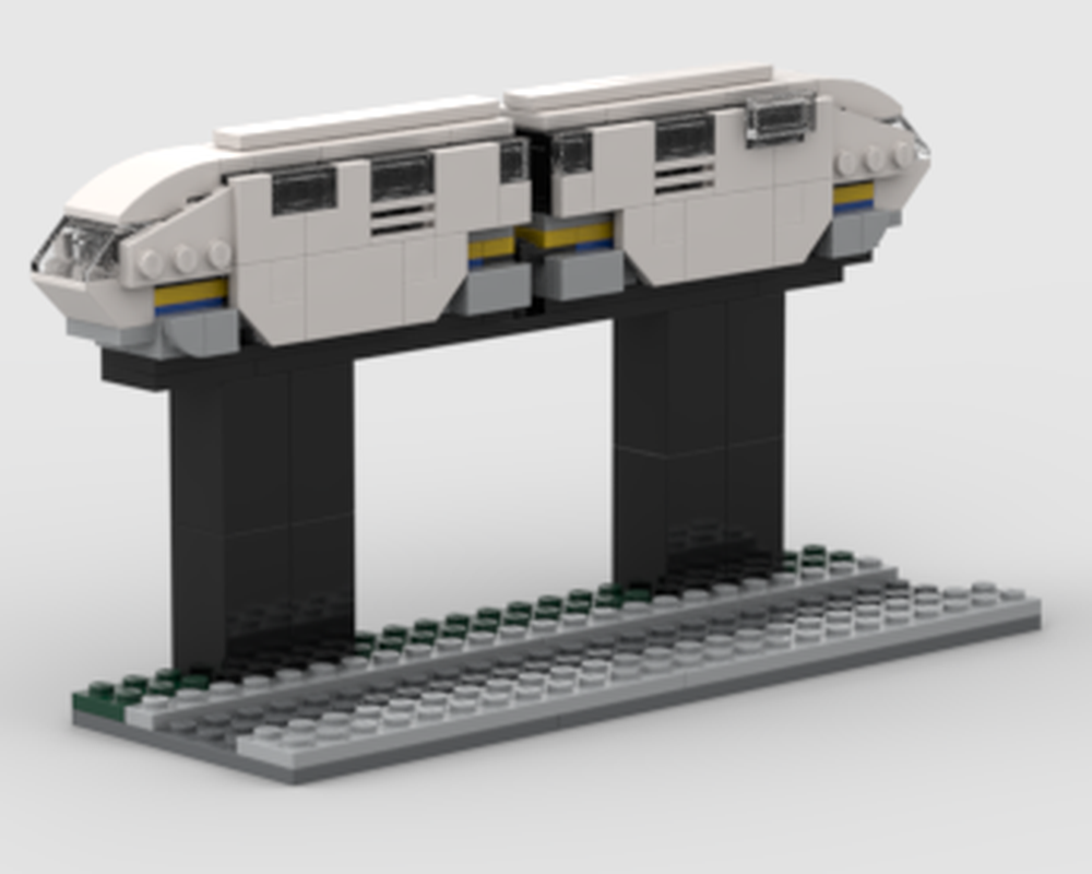 Lego mini monorail