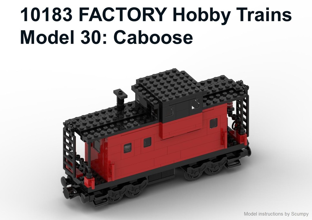 Lego 10183 Model 30: Caboose
