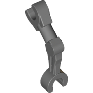 Lego Arm Mechanical [2 Clips at 90°], General Grievous (Clone Wars) with Tan Print on Right