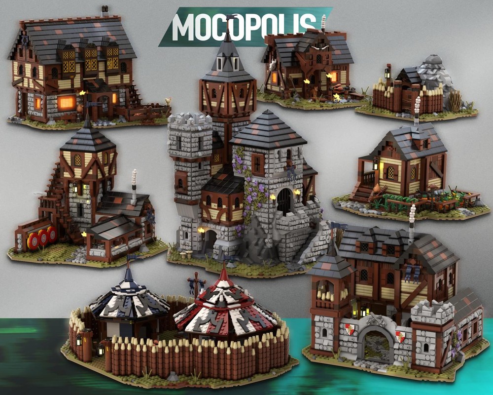 Lego Medieval Village Part 3