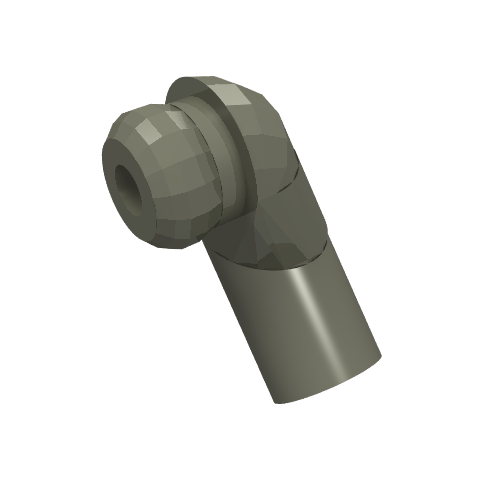 Lego Arm, Left / Dark Gray