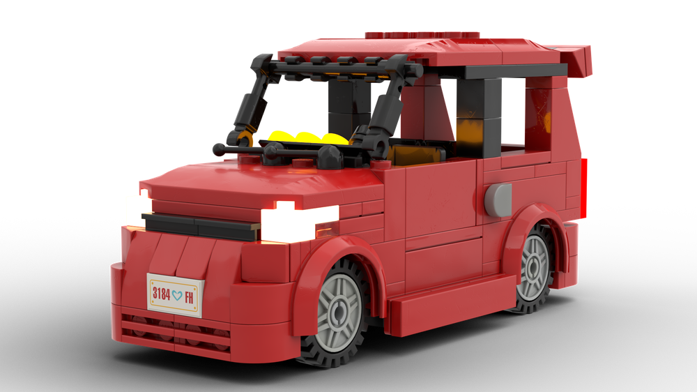 Lego Scion xB 2007 - 2015 (E150) with Spoiler