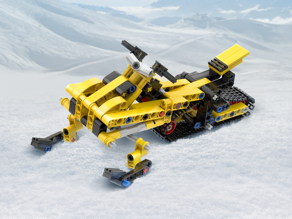 Lego 42163 Old snowmobile