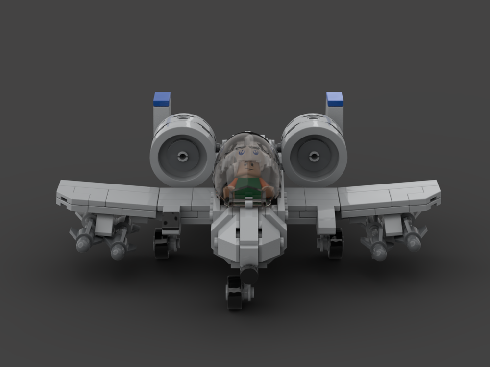 Lego A-10 warthog Chibi Jet