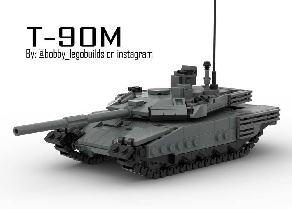 Lego T-90M in 1/45th scale