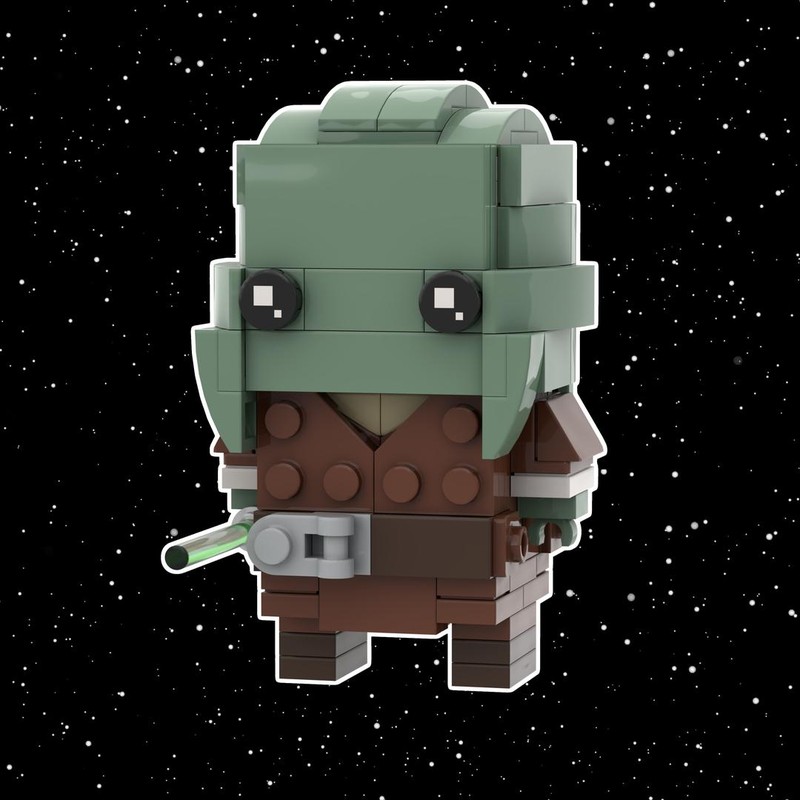 Lego Kit Fisto Brickhead
