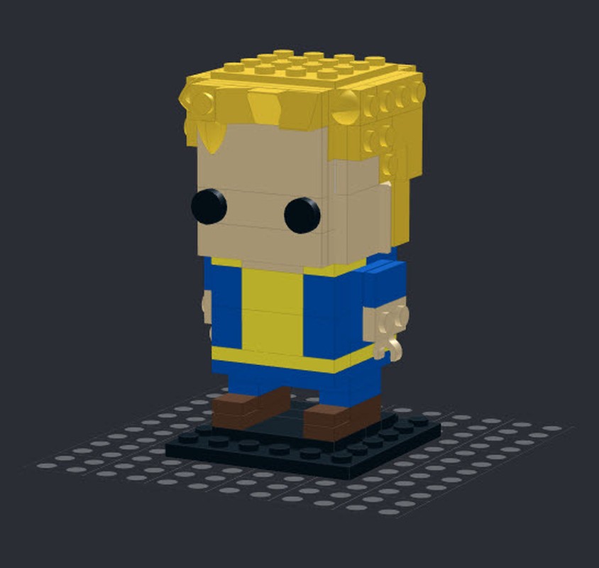 Lego Brickheadz Vault Boy