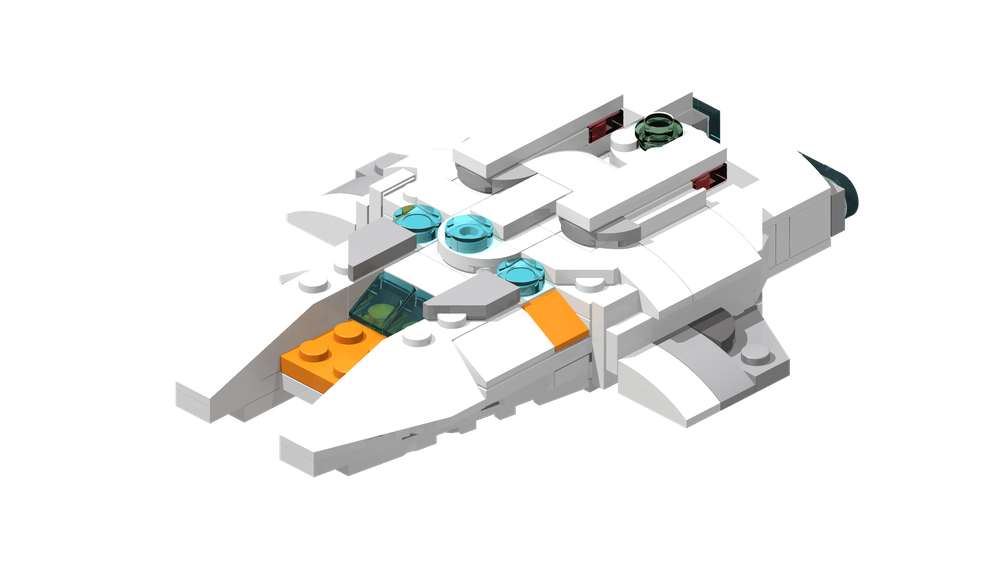 Lego Mercury-Class Fighter Starship