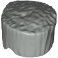 Lego Hair Flat Top, Tall / Light Gray