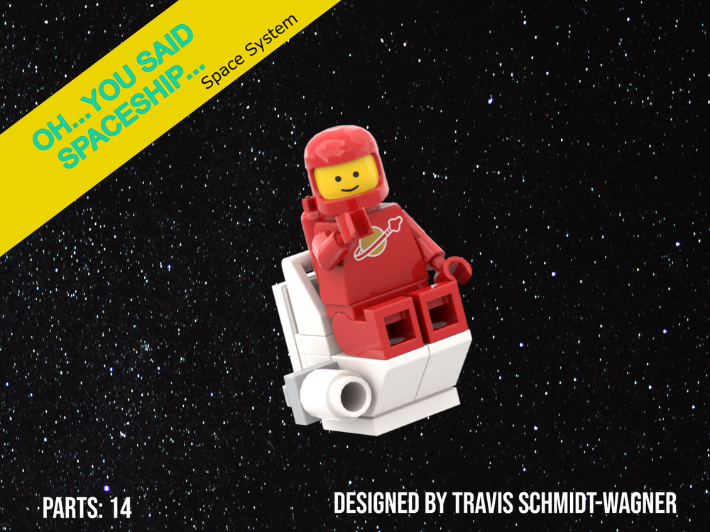 Lego 10497 Alt Build- Oh... You Said SpaceSHIP...