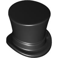 Lego Tall Top Hat [PLAIN] / Black