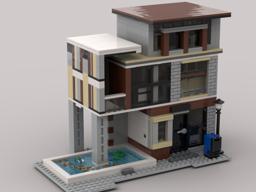 Lego modernist building no.2