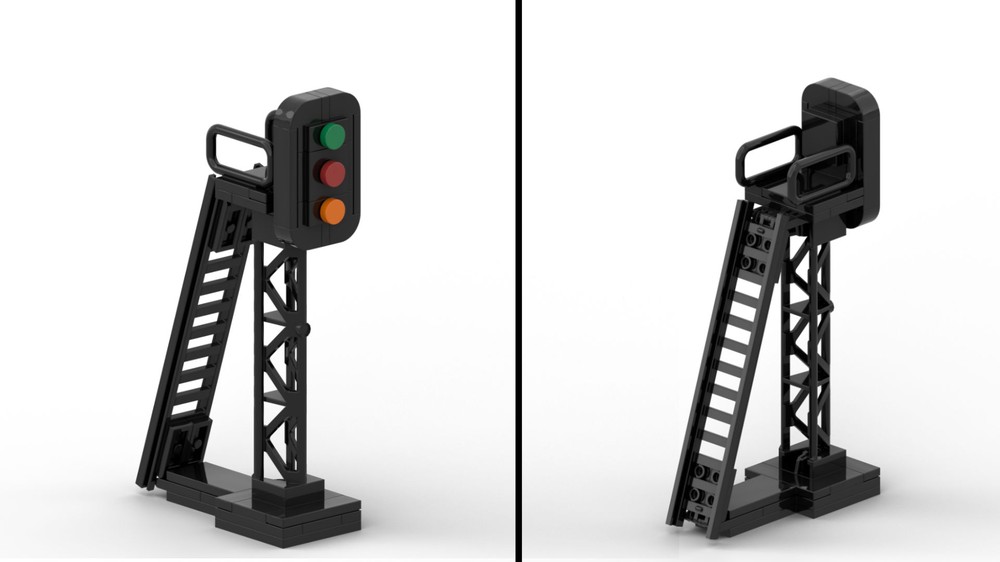 Lego Signalisation ferroviaire - Railway signaling - MOC