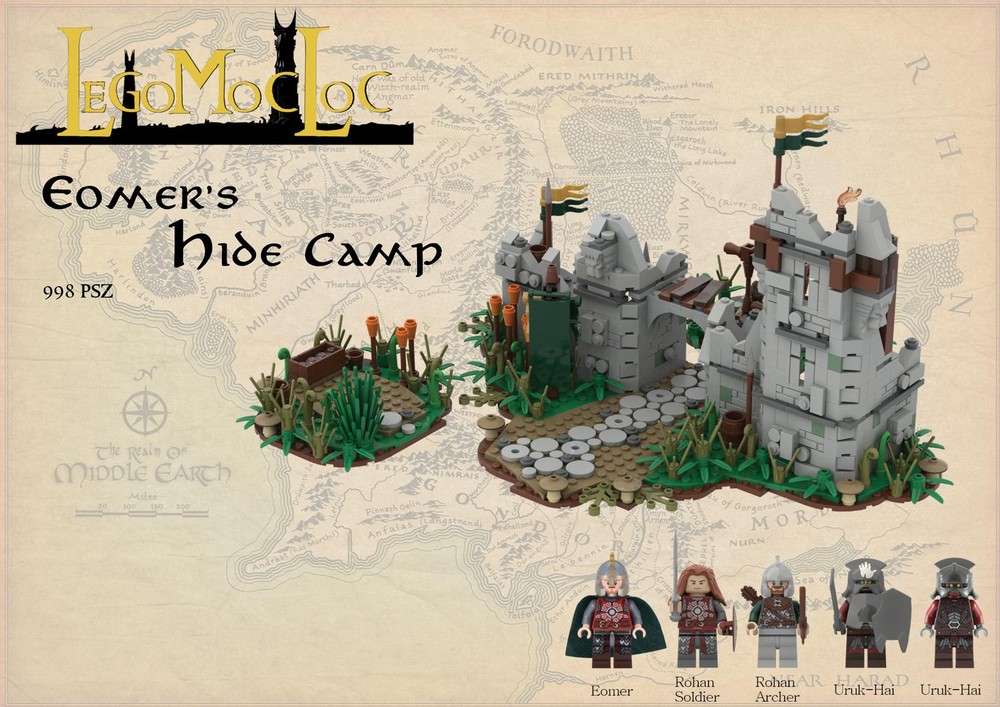 Lego Eomer's Hide Camp