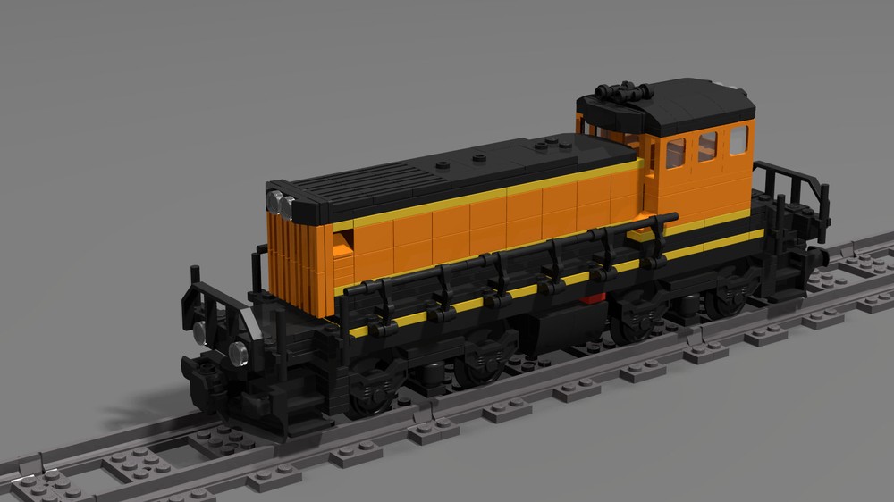 Lego BNSF SW1500 (unpowered)