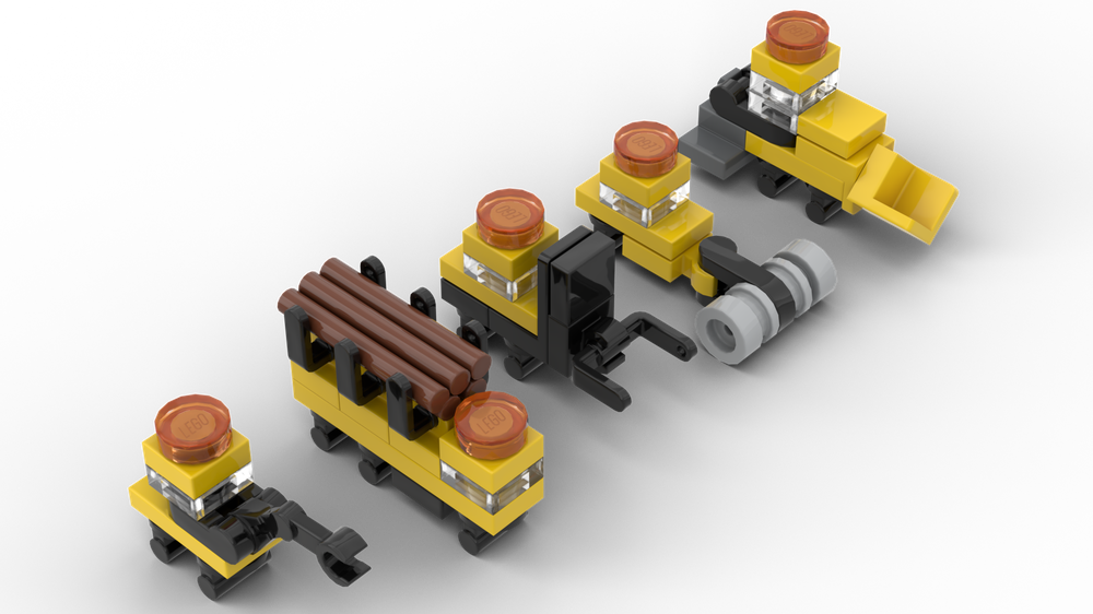 Lego Nanoscale Construction Vehicle Part2