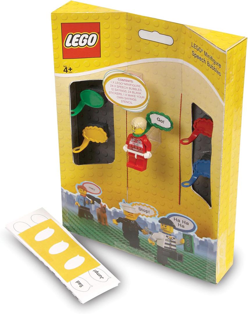 Lego Minifigure Speech Bubbles