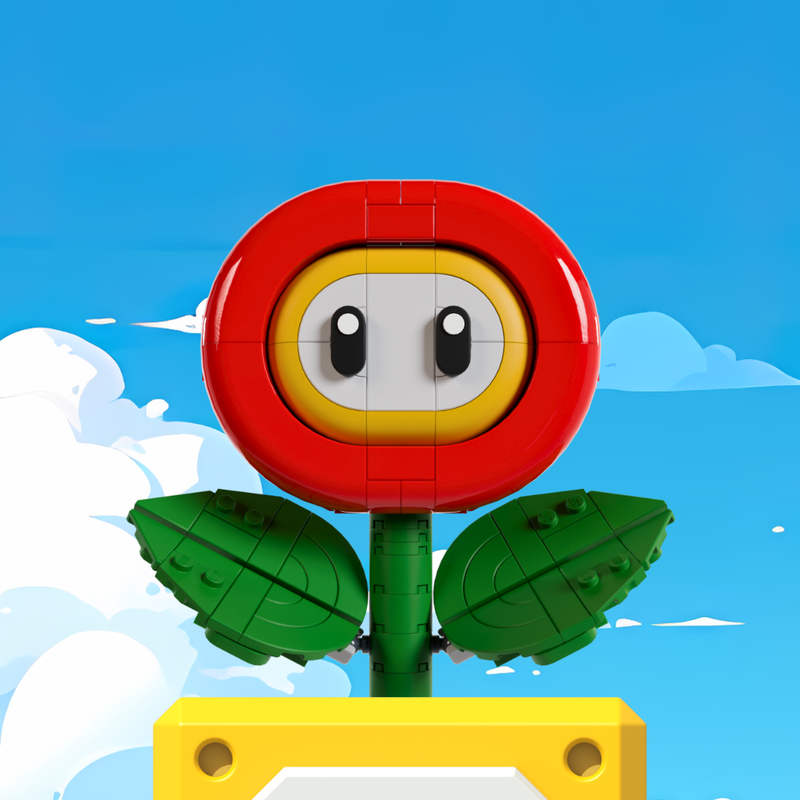 Lego Fire Flower