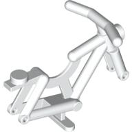 Lego Bicycle Frame [Solid Stud] / White