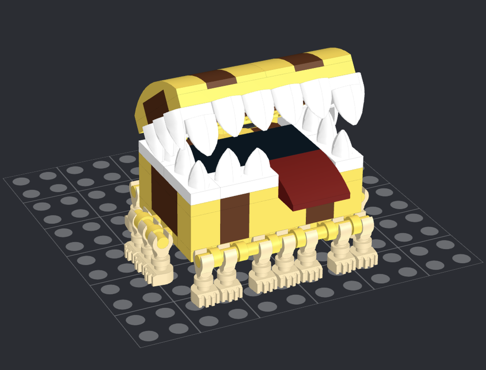 Lego Discworld - The Luggage