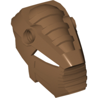 Lego Large Figure Head Toa Hordika Onewa / Light Brown