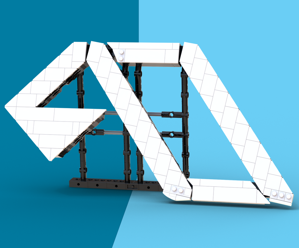 Lego Anjunabeats/Anjunadeep Logo