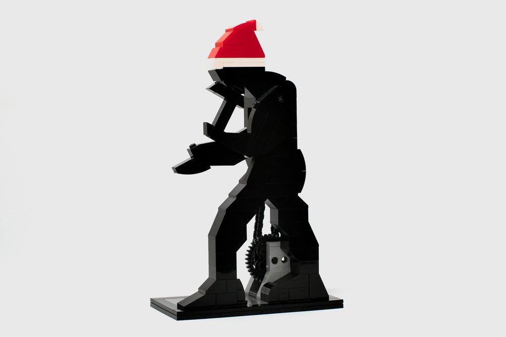 Lego Hammering Man Christmas Edition