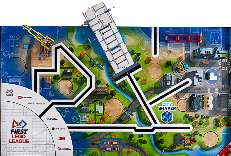 Lego CITY SHAPER Challenge Kit