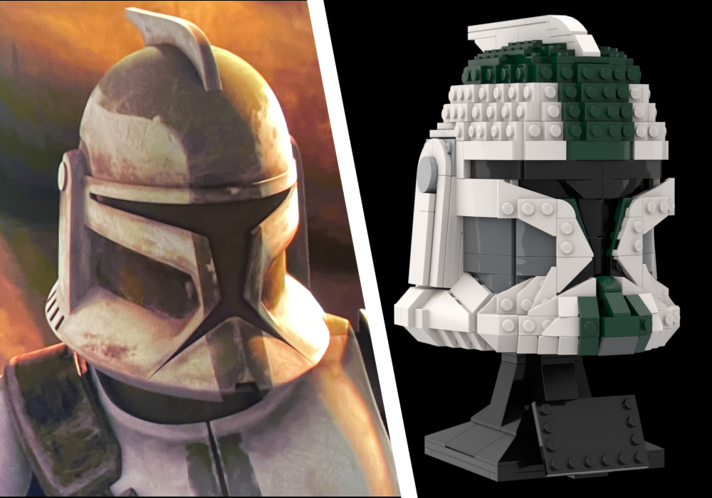 Lego Commander Gree P1 Helmet