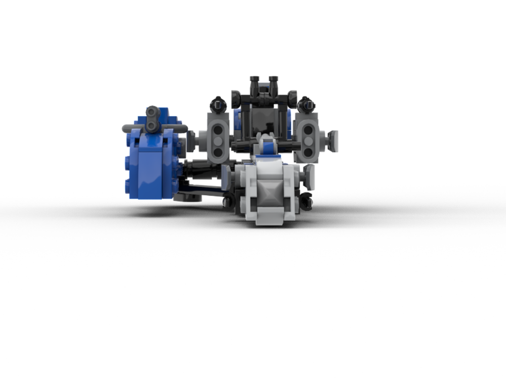 Lego 501st barc speeder with sidecar
