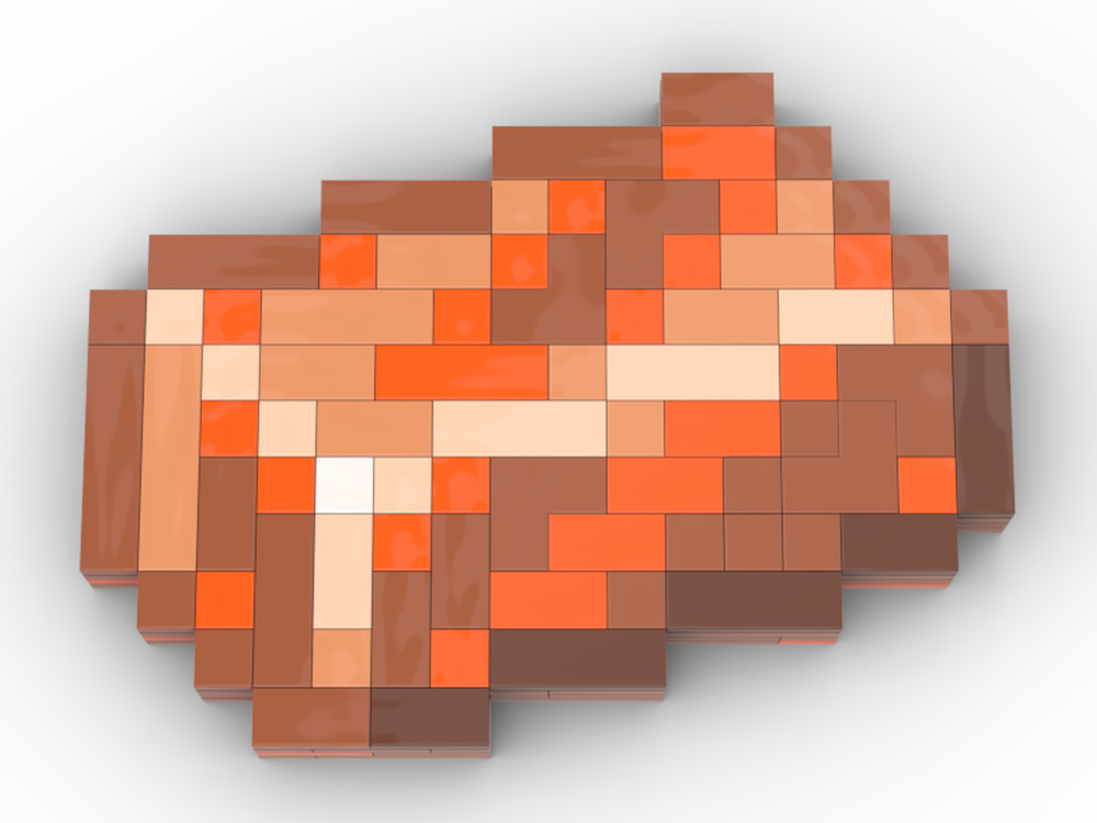 Lego Copper Ingot