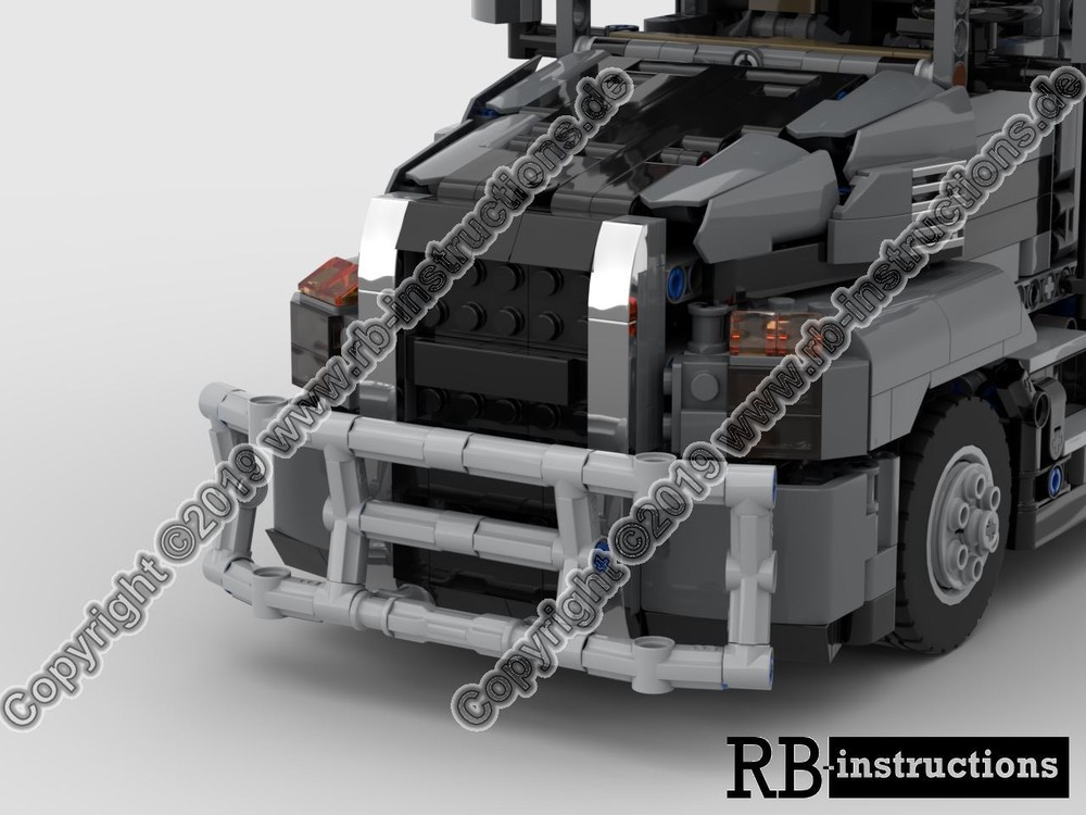 Lego Bull catcher Version 2 for 42078 Mack Anthem and C-Modell Mack Daycab