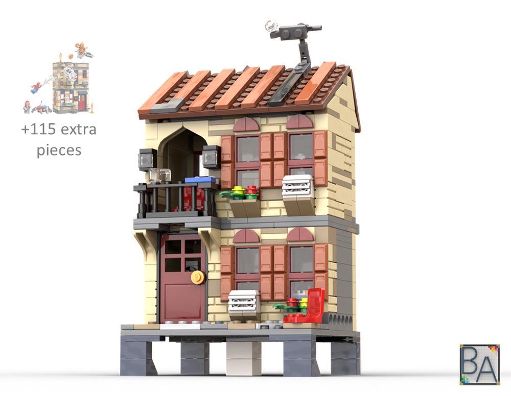 Lego Little Apartment - Riviera Extension