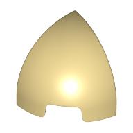 Lego Brick Round Curved 1 x 1 x 1 Quarter Dome / Tan