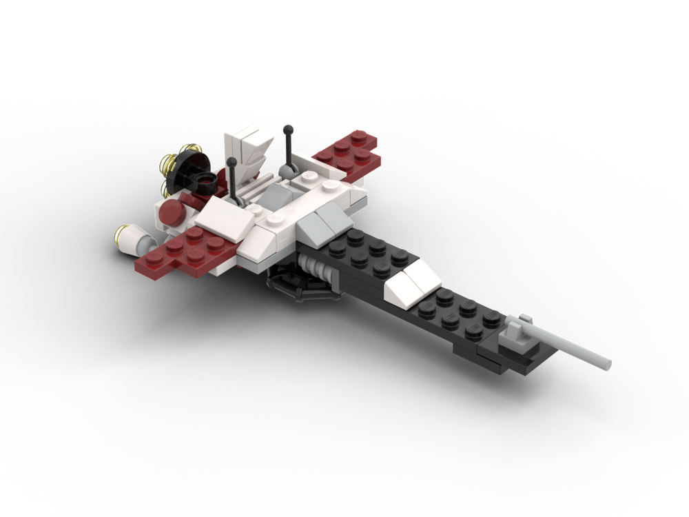 Lego 75011 Petite-class Starfighter (2013 study)