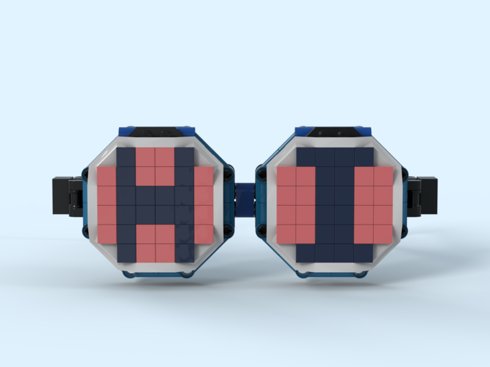 LEGO Glasses(wearable, say 'Hi')