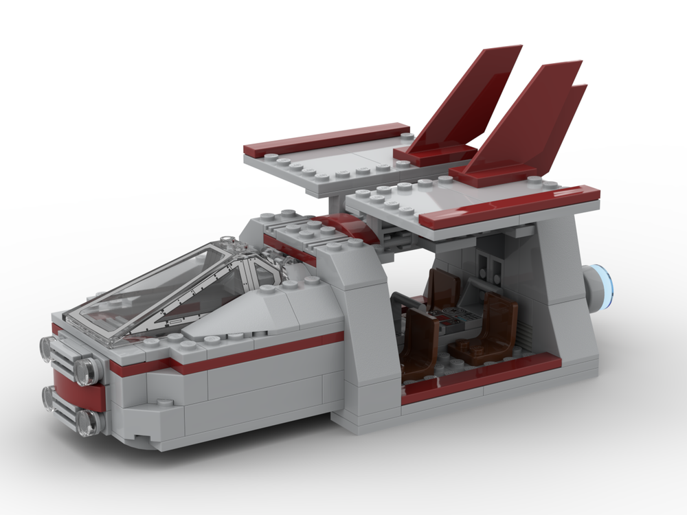 Lego Coruscant Taxi