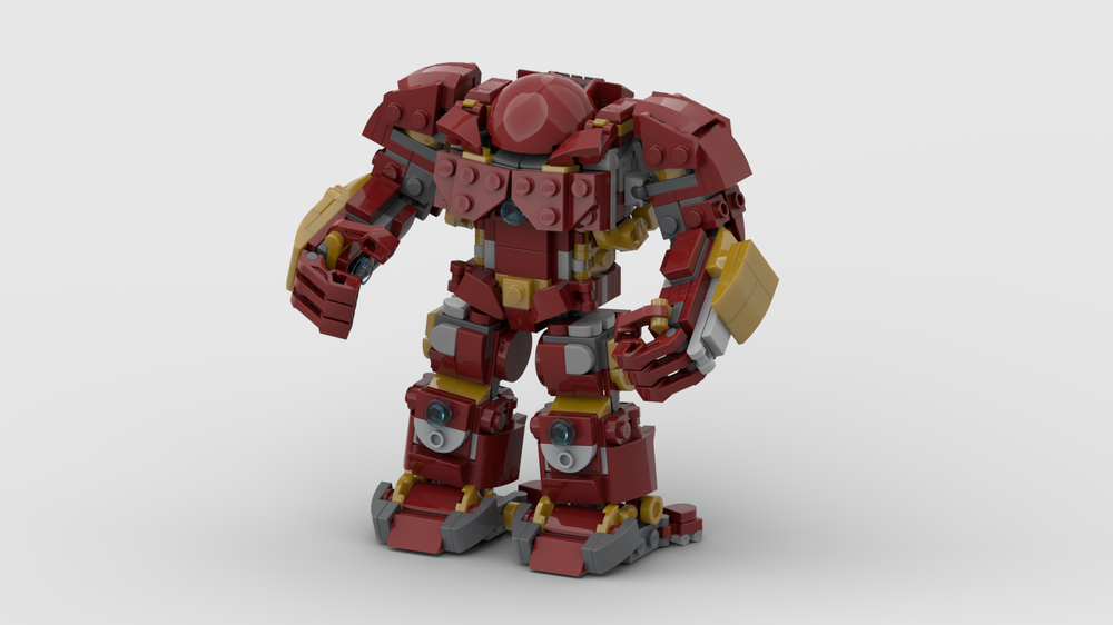Lego Updated MCU Hulkbuster - Iron Man Mark XLIV Mk 44 V.2