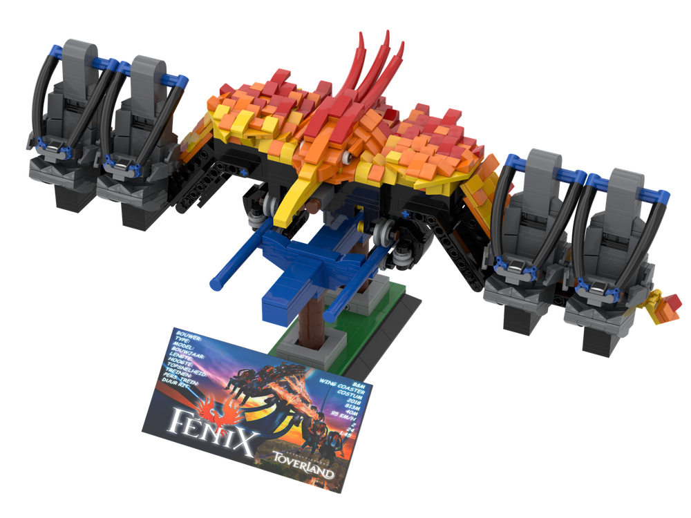 Lego FENIX - car (rollercoaster)