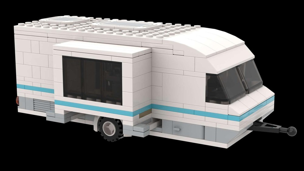 Lego Caravan with slide-out