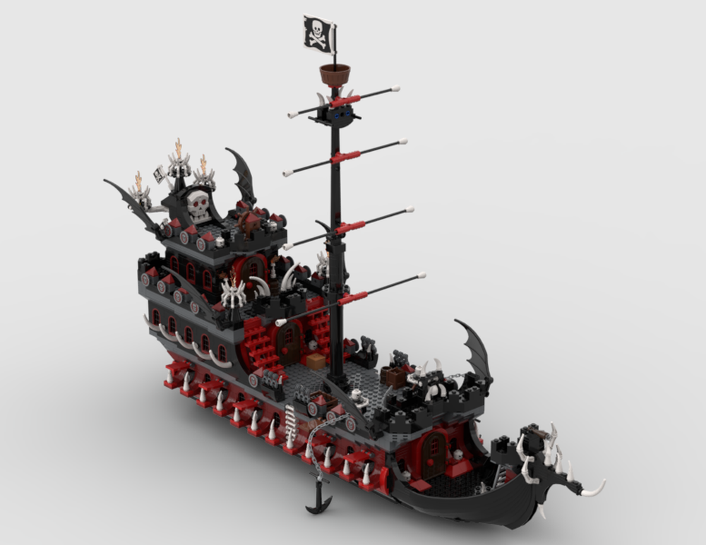 Lego Castle Tribute: Skeleton Warship