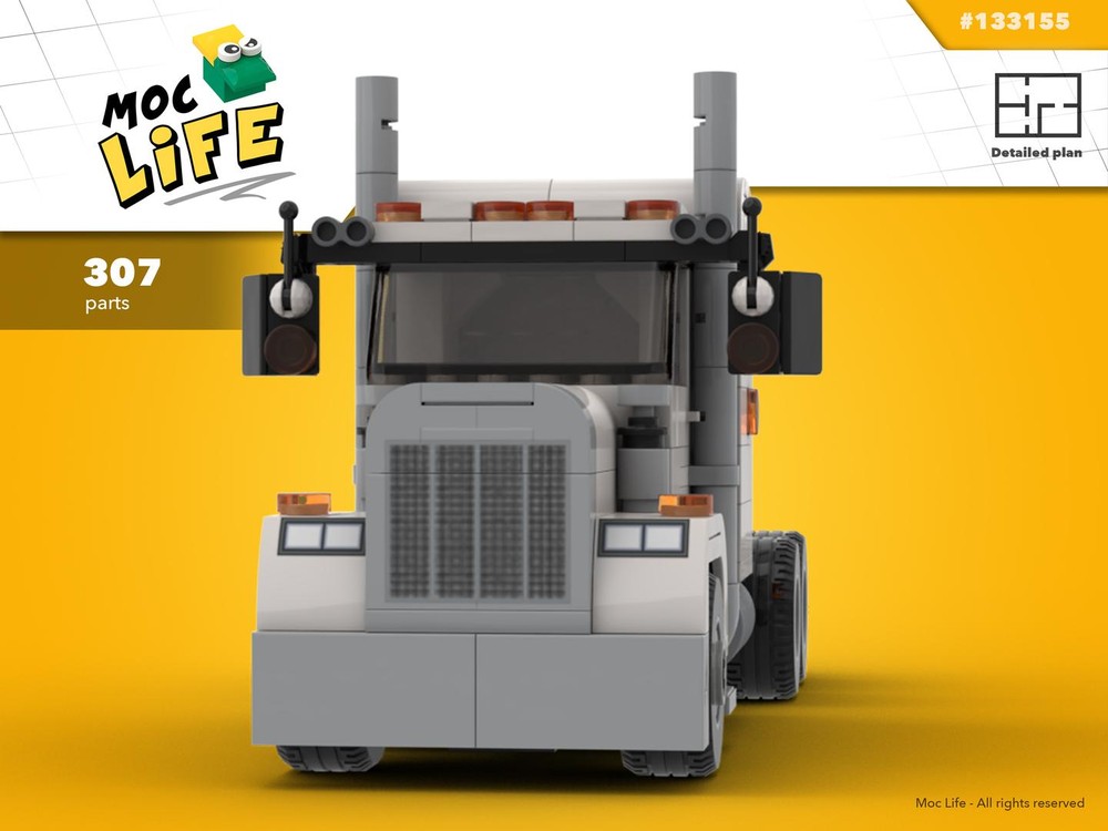 Lego Peterbilt 359