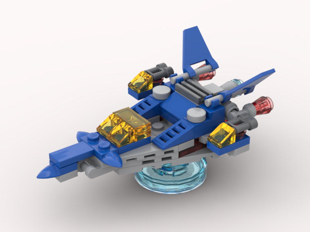 Lego Dimensions Benny's Space ship Minifigure compatible