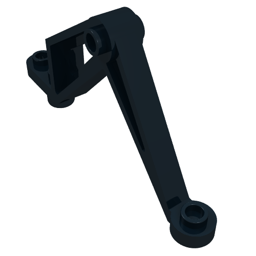 Lego Support Leg Small [Insectoids] / Black