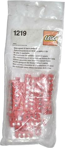Lego Girder Beams and Plates, Red